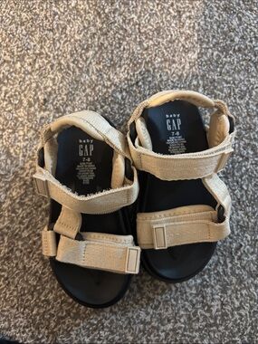 GAP Baby Beige Strappy Sandals
